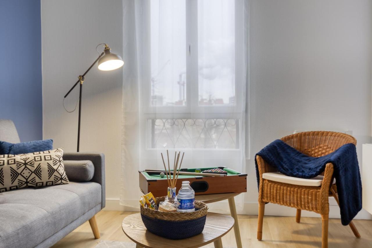 Metro 7 - Gare C - Parking Private- Easy Check-In Apartman Ivry-sur-Seine Kültér fotó